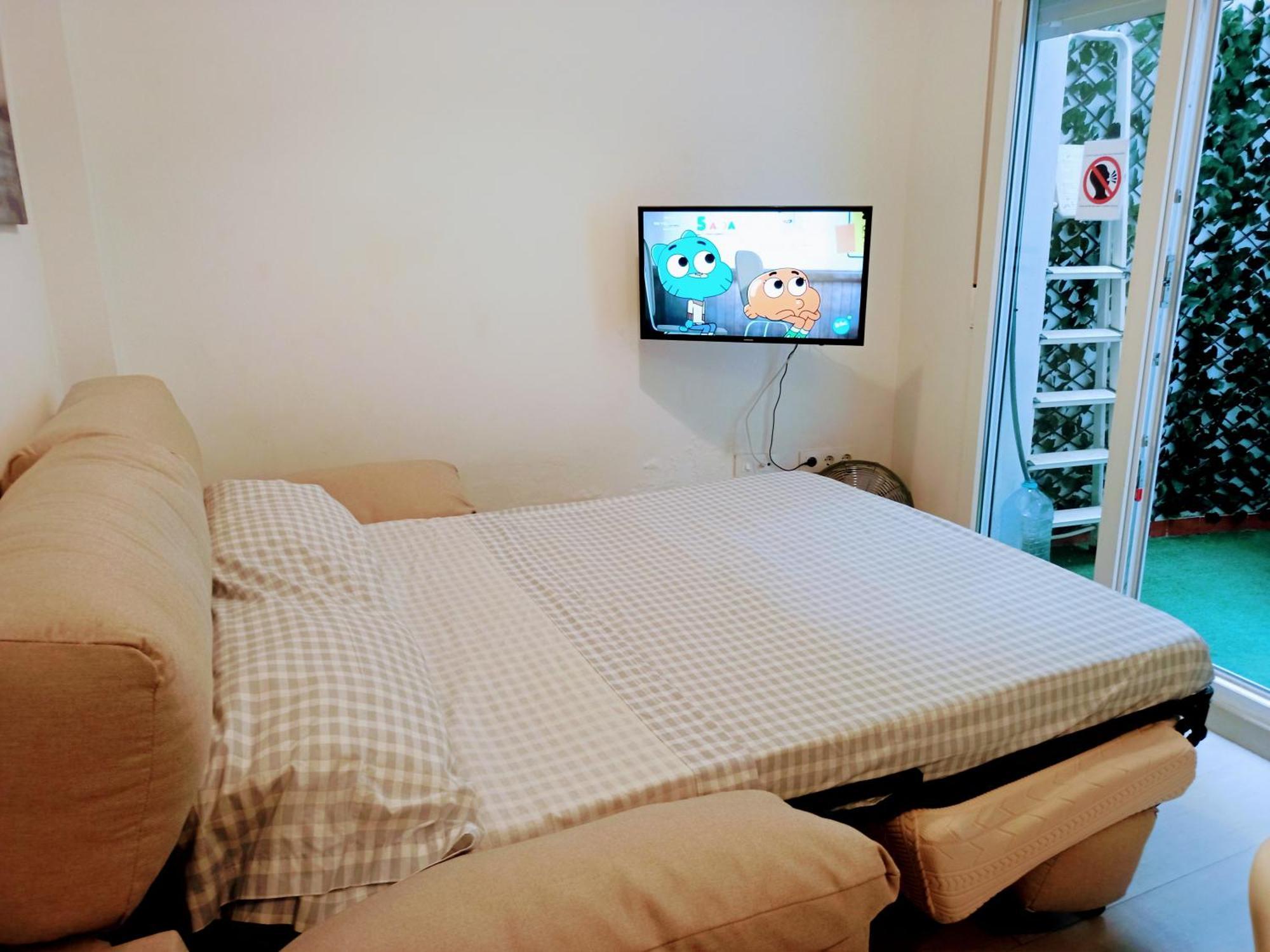 Apartamento En La Playa Las Arenas +Wifi+Ac Валенсия Экстерьер фото